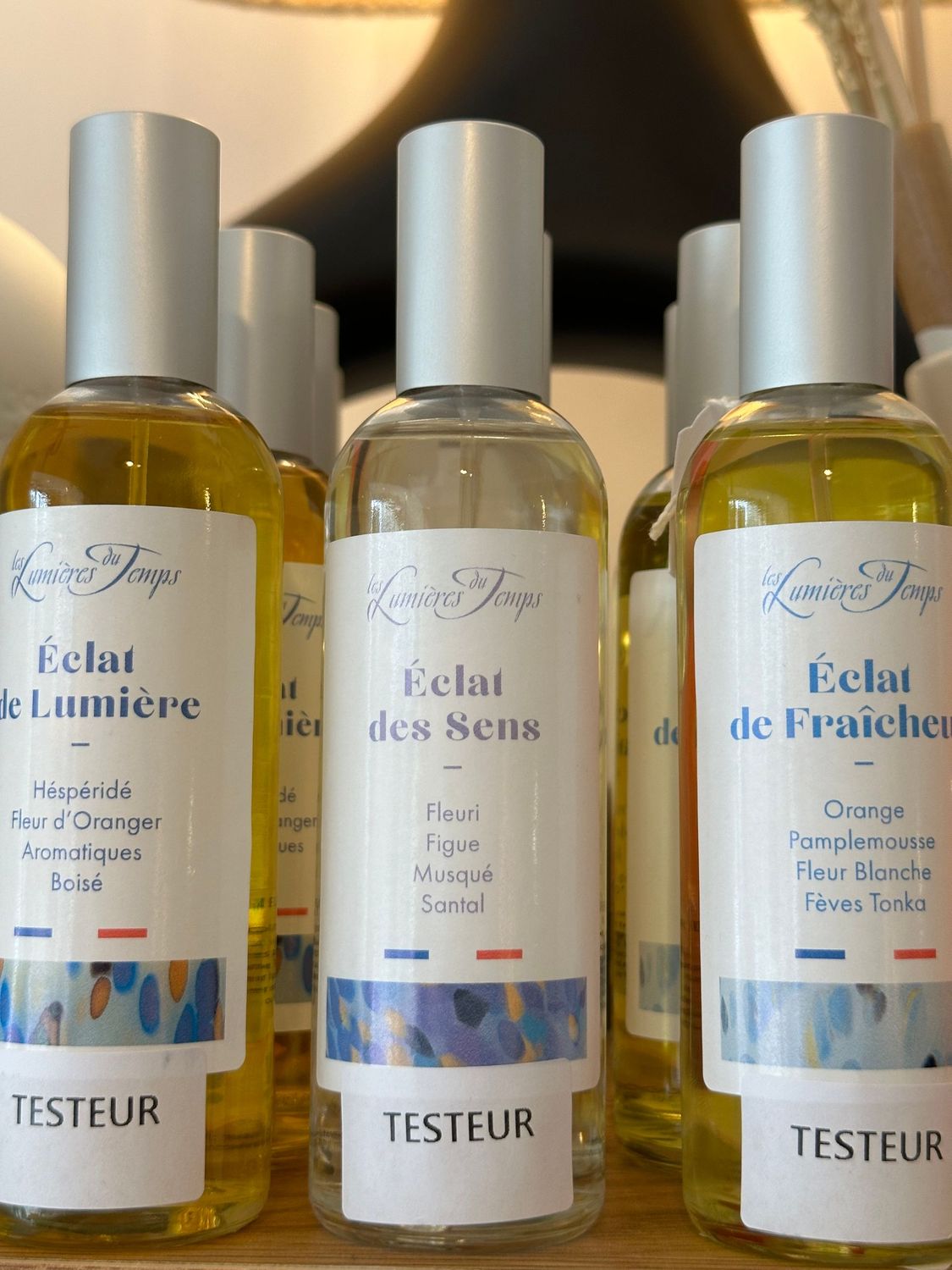 PARFUM D' AMBIANCE 100ml - PRESTIGE éclats des sens par Les lumières du temps