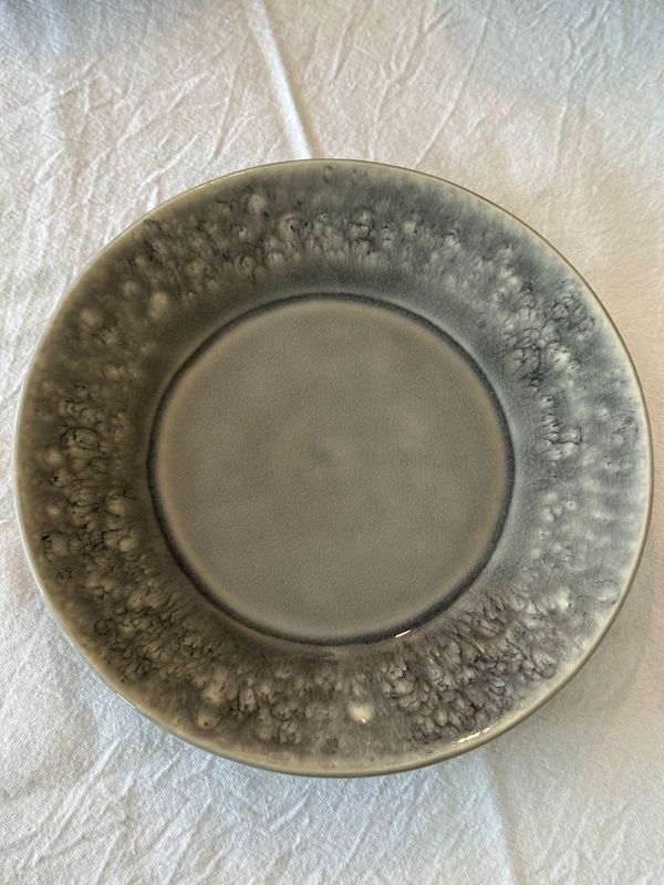 ASSIETTE à dessert GRIS "MADEIRA"