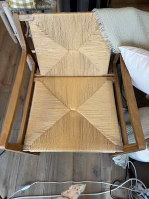 FAUTEUIL en bois de chêne "CATALINA"
