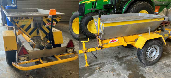 Pulled Salt Spreader Risk Assessment