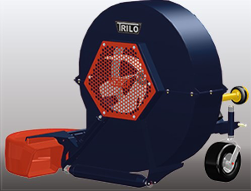 Tractor mounted leaf blower. Trilo BL 960/BL 400 Blower Risk Assessment