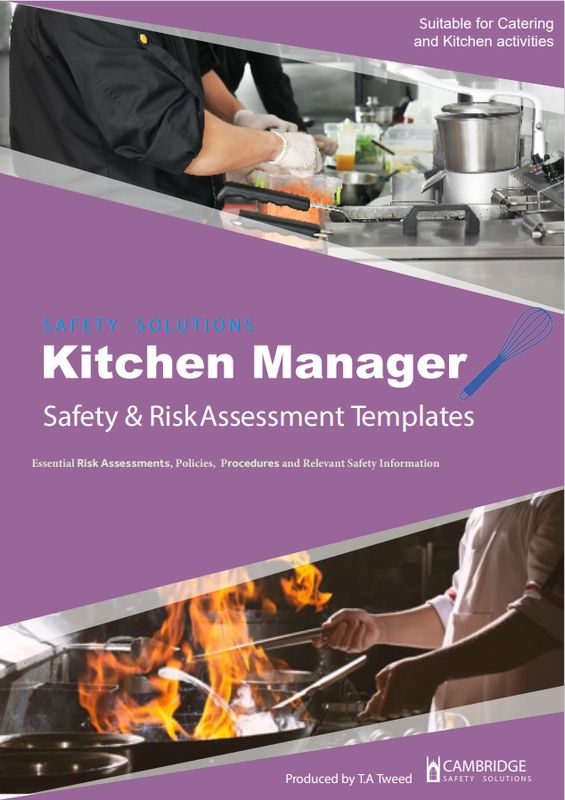 Kitchen Manager. Risk Assessment Templates and eBook