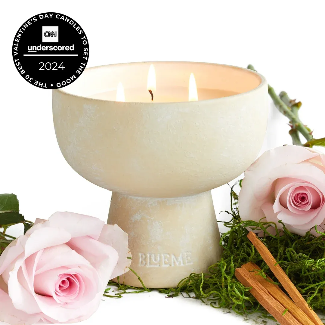 Romance - Ceramic Refillable Candle - Oakmoss &amp; Sandalwood