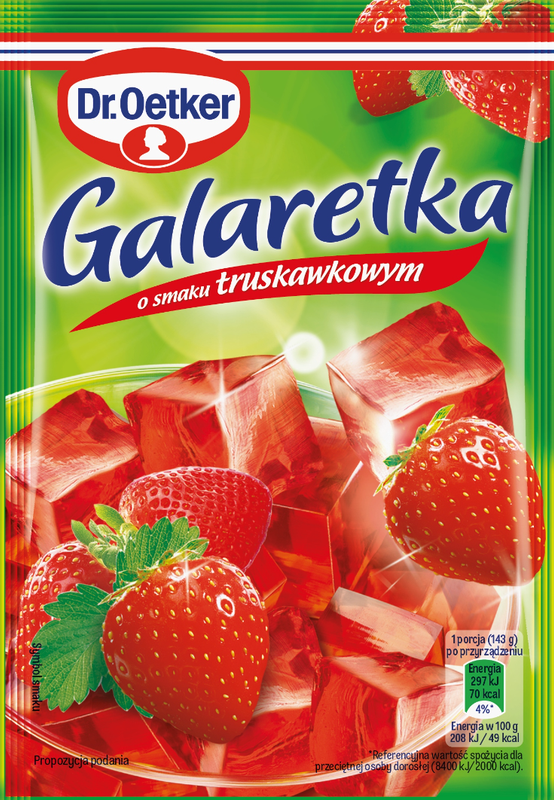 DR. OETKER GALARETKA TRUSKAWKOWA 72G