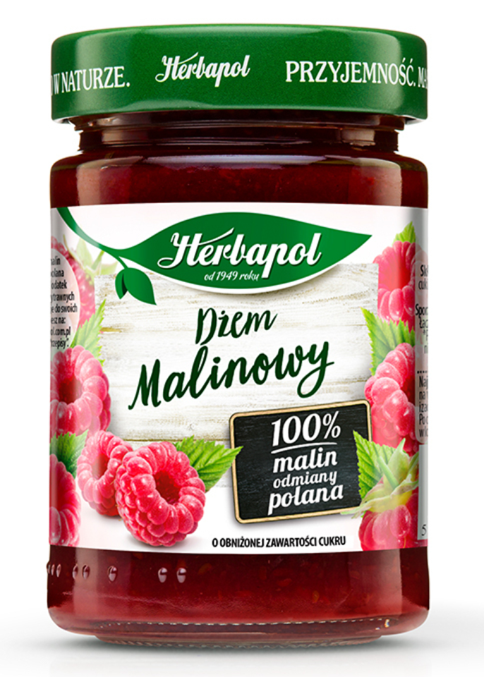 HERBAPOL DZEM MALINOWY 280G