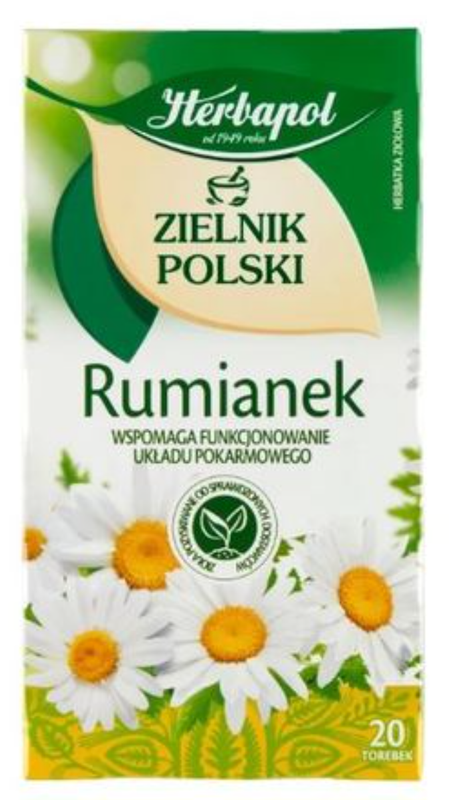 HERBAPOL ZIELNIK POLSK ZIOLOWA RUMIANEK 30G (20X1,5G)