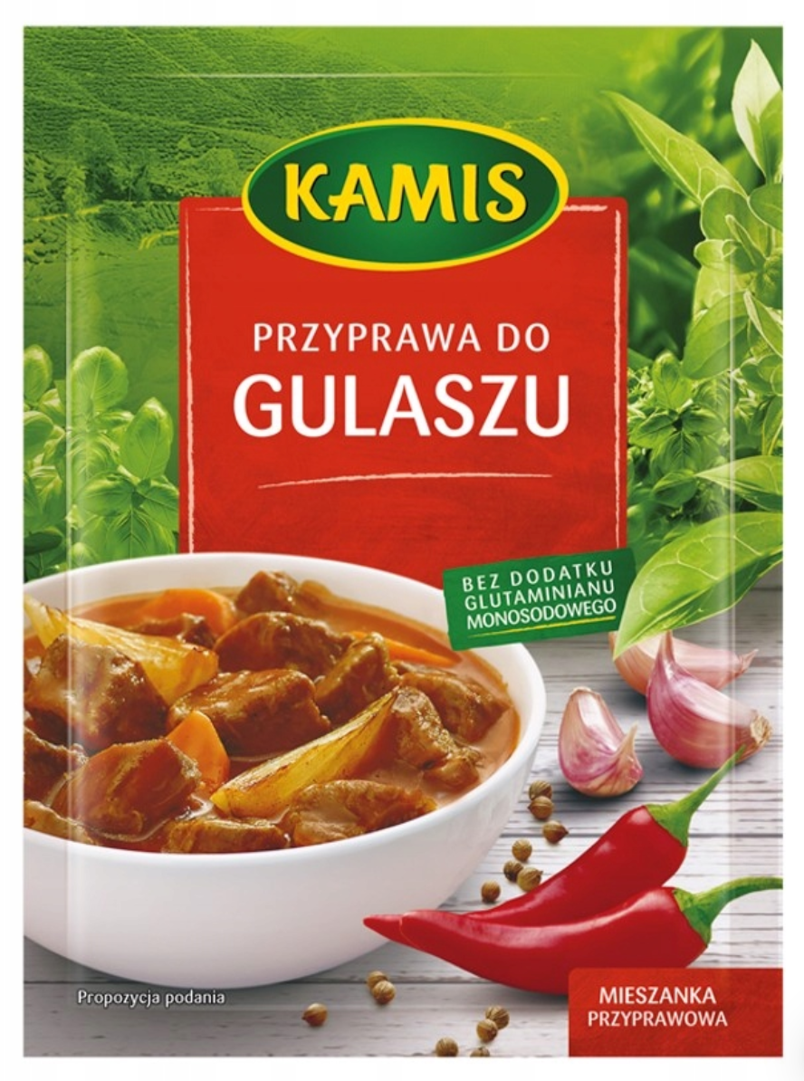 KAMIS PRZYPRAWA DO GULASZU MIESZANKA PRZYPRAWOWA 25G