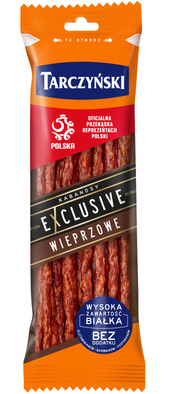 Tarczyński Kabanosy exclusive wieprzowy 105g