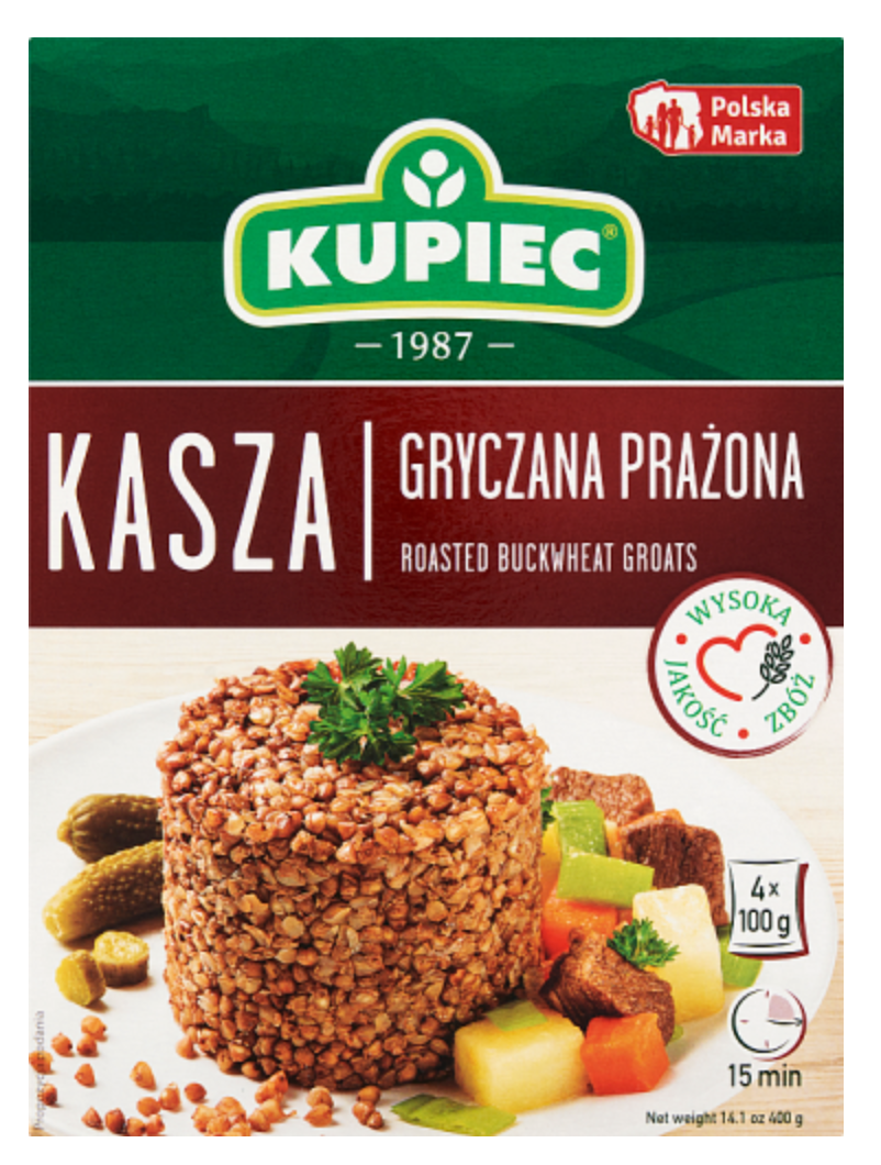 KUPIEC KASZA GRZYCZANA 4*100G
