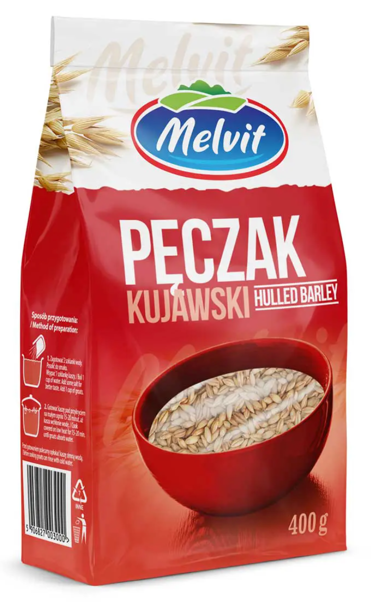 PECZAK KUJAWSKI KASZA JECZMIENNA MELVIT 400G