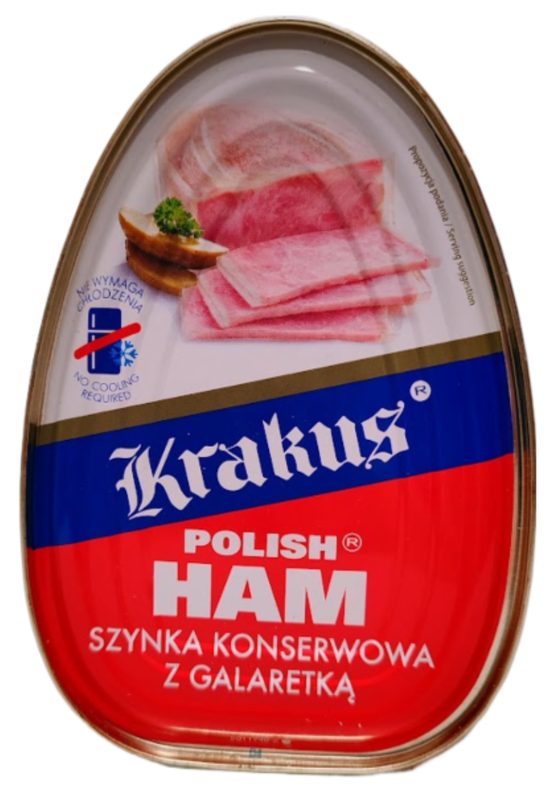 Krakus Konserwa Szynka konserwowa Polish Ham 455g