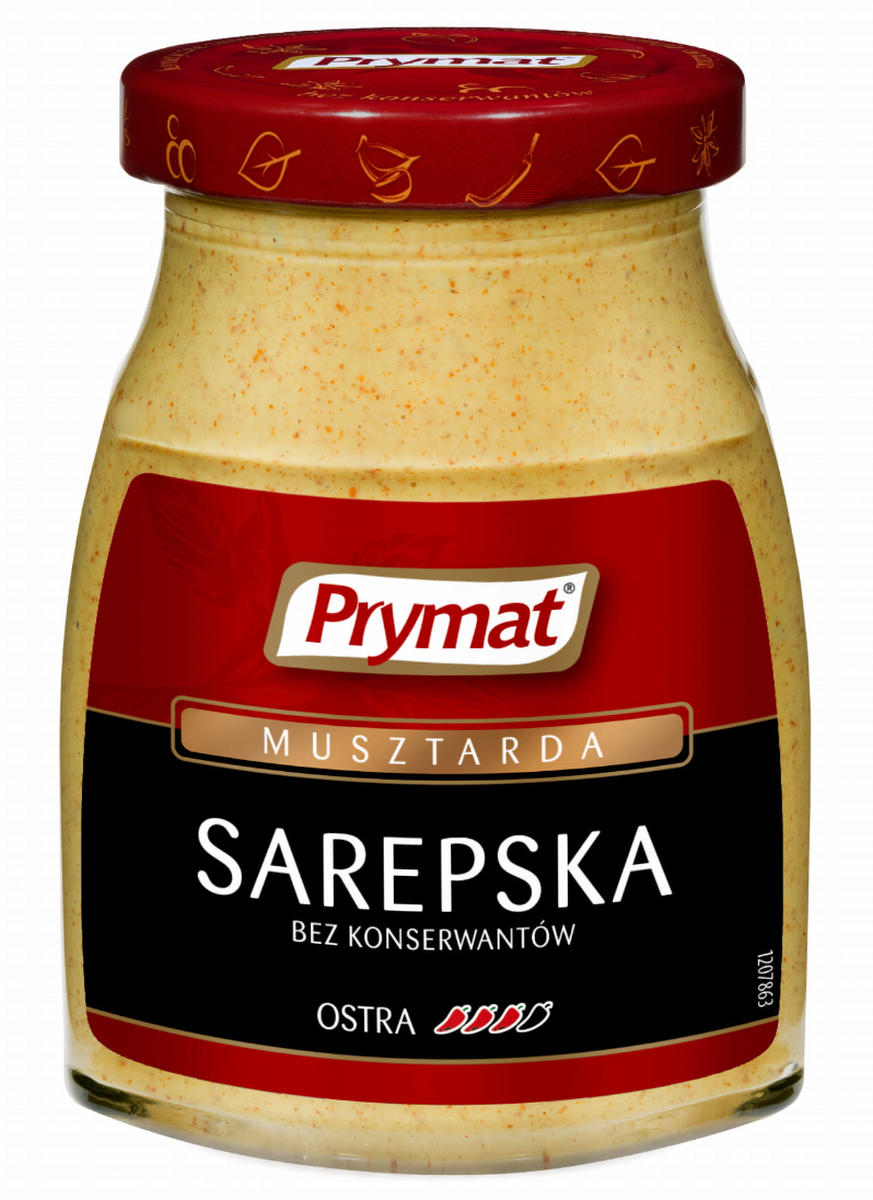 PRYMAT MUSZTARDA SAREPSKA 180G
