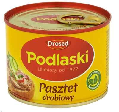 DROSED PASZTET 155G PODLASKI DROBIOWY