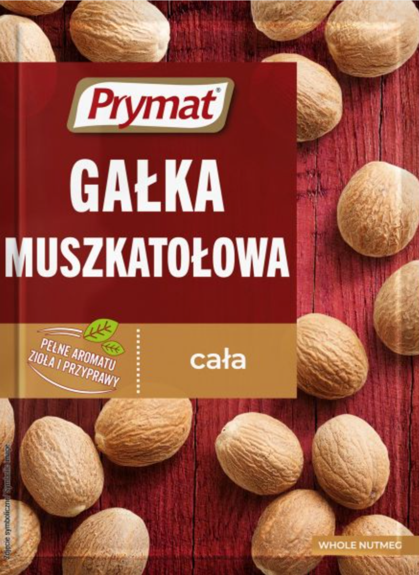 Prymat Gałka muszkatołowa cała 2 sztuki