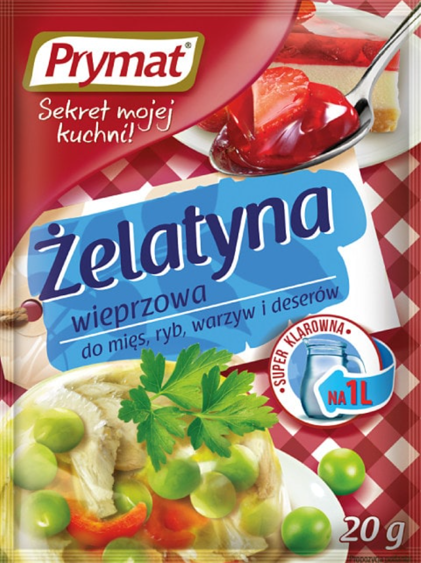 Prymat Żelatyna wieprzowa 20g