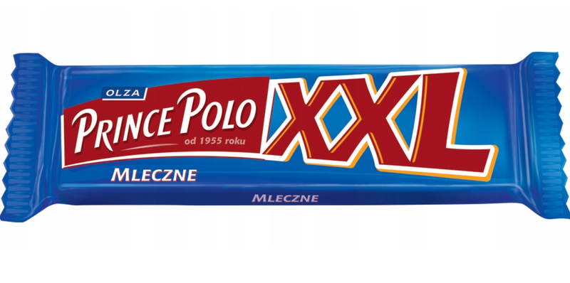 MONDELEZ WAFEL PRINCE POLO XXL MLECZNE 50G