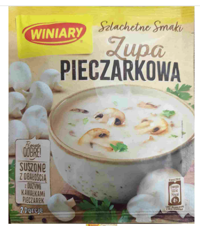 Winiary Szlachetne Smaki Zupa pieczarkowa 44g