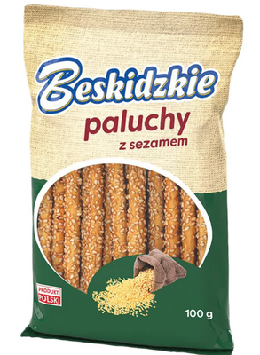 BESKIDZKIE PALUCHY Z SEZAMEM 100G
