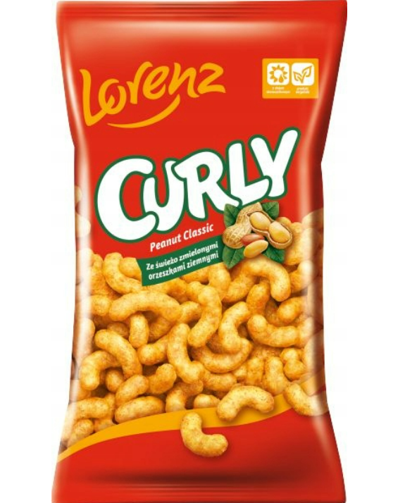 LORENZ Chrupki Curly peanut classic 120g CHIPSY