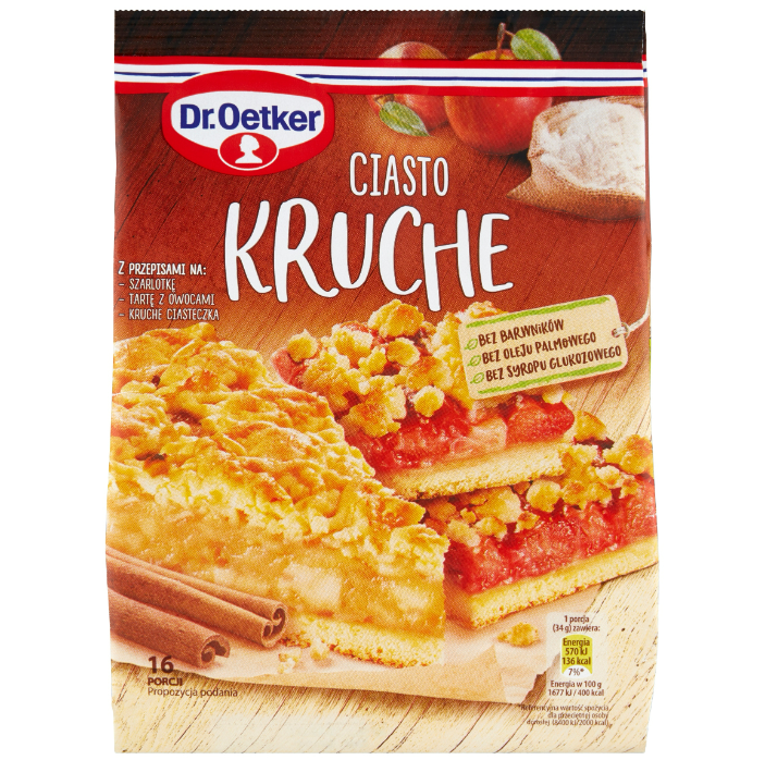 Dr. Oetker Ciasto kruche 400g