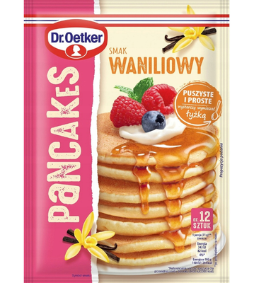 DR. OETKER PANCAKES WANILIOWE MIESZANKA W PROSZKU 170G