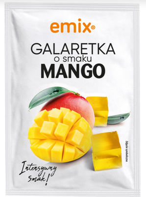 GALARETKA SMAK MANGO POMARANCZ ANANAS 50G