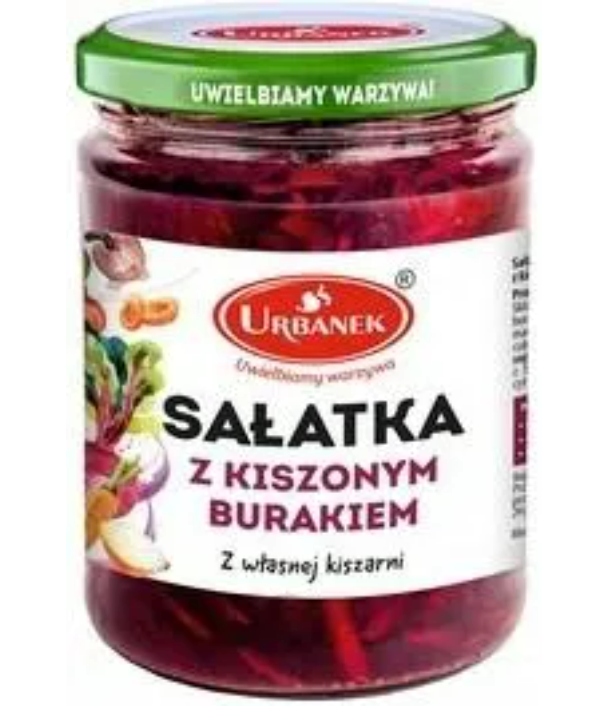 Urbanek Sałatka z kiszonym burakiem 510g
