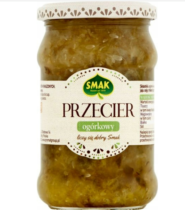 Smak Przecier ogórkowy 290g