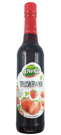 LOWICZ SYROP TRUSKAWSKA 400ML