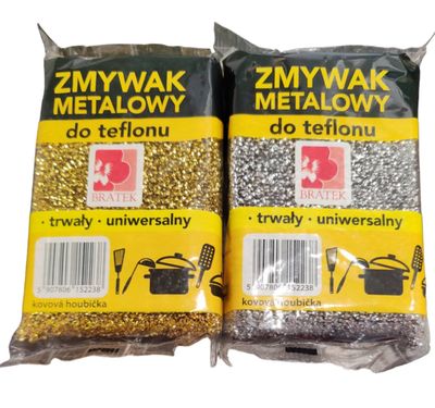 BRATEK ZMYWAK DO TEFLONU METALOWY