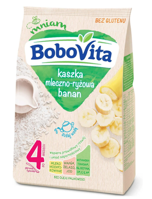 BOBOVITA KASZKA MLECZNO RYZOWA BANAN 230G