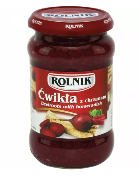 ROLNIK CWIKLA Z CHRZANEM 370ML