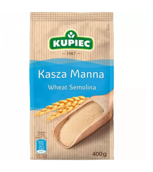 KUPIEC KASZA MANNA 400G