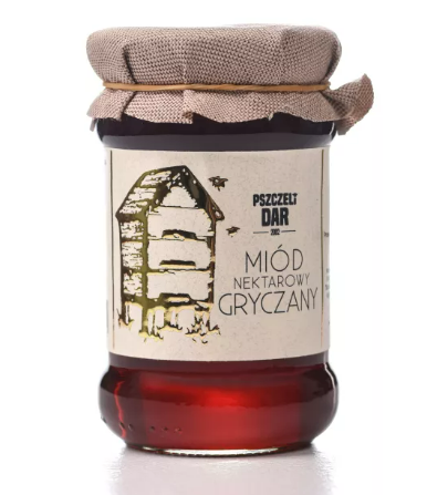 PSZCZELI DAR MIOD GRYCZANY 400G