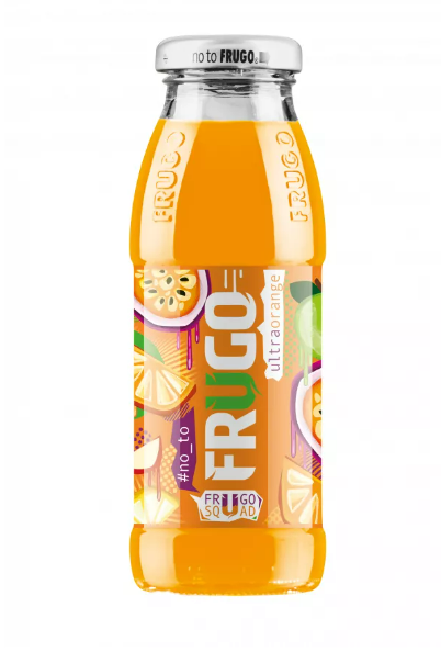 FRUGO NAPOJ POMARANCZOWE SZKLO 250ML