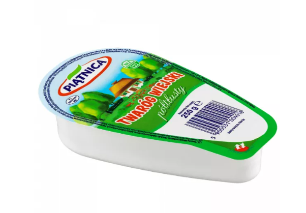 PIATNICA TWAROG POLTLUSTY 250G KLINEK