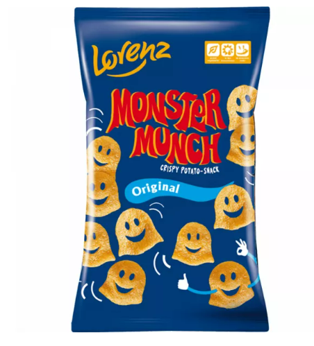 CHRUPKI MONSTER MUNCH ORIG LORENZ 100G