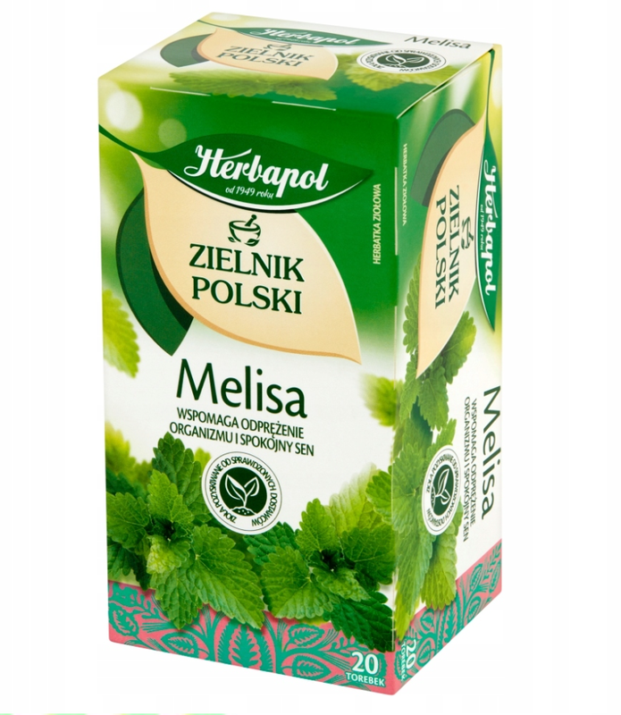HERBAPOL ZIELNIK POLSKI HERBATKA ZIOLOWA MELISA 40g (20x2g)
