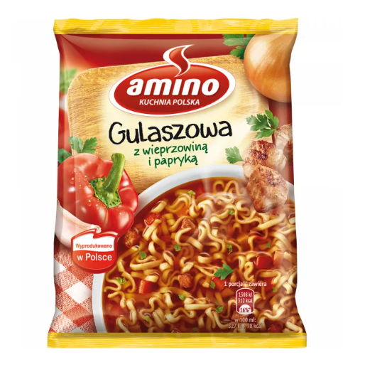 AMINO GULASZOWA ZUPA NUDLE 59G