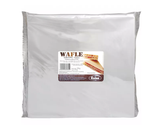 RACHON WAFLE TORTOWE KWADRATOWE 170G