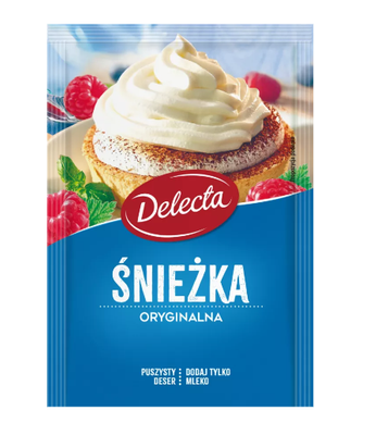 DELECTA BITA SMIETANA SNIEZKA ORYGINALNA 51G