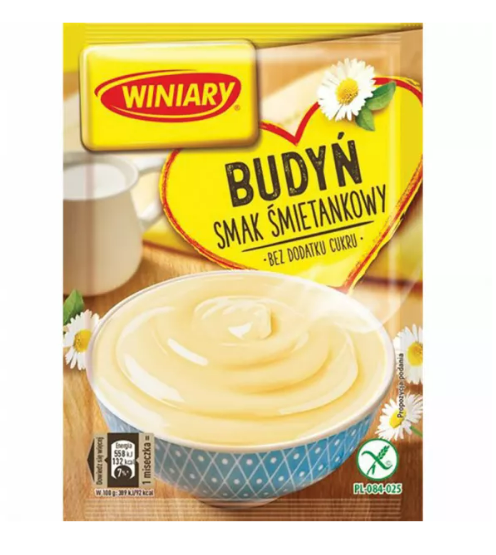 WINIARY BUDYN SMIETANKOWY BEZ CUKRU 35G