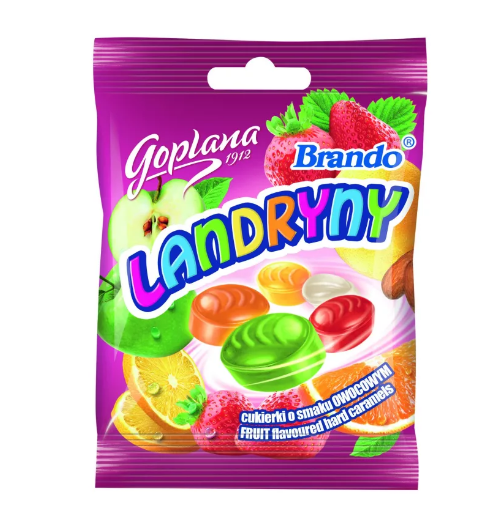 GOPLANA CUKIERKI LANDRYNKI 90G BRANDO