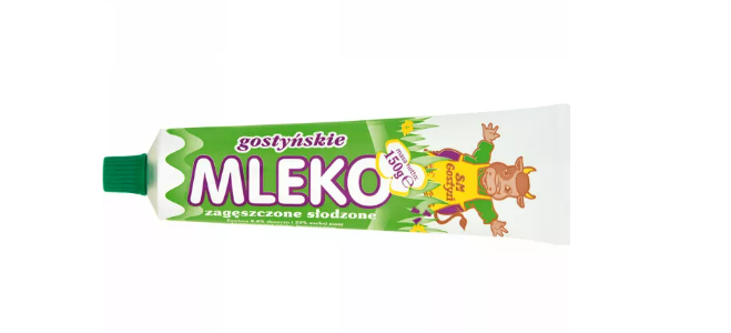 GOSTYN MLEKO GOSTYNSKIE BIALE TUBKA 150G