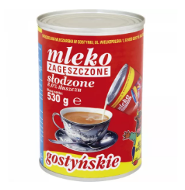 GOSTYN MLEKO GOSTYNSKIE ZAGESZCZONE SLODZONE 530G