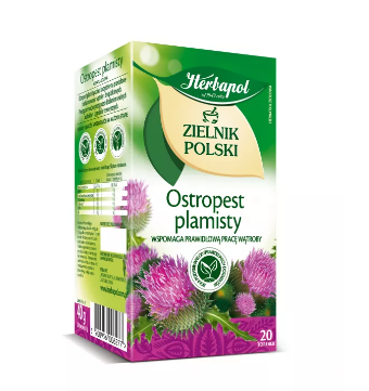 HERBAPOL HERBATA ZIELNIK OSTROPEST 20*2G