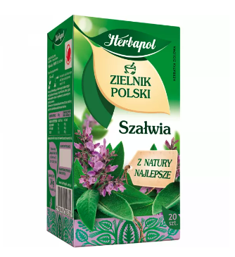 HERBAPOL HERBATA ZIOLOWA ZIELNIK POLSKI SZALWIA 20*1,2G