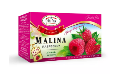 HERBATA OWOCOWA MALINA 20*2G MALWA