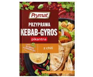 PRZYPRAWA DO KEBABU I GYROSA PIKANTNA 30G PRYMAT