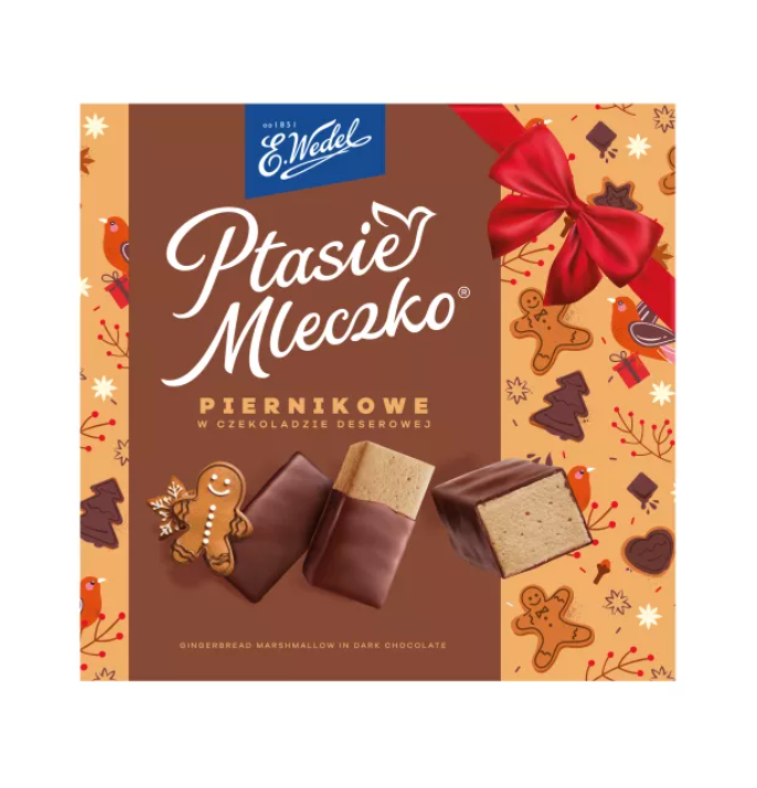 WEDEL PTASIE MLECZKO PIERNIKOWE 340G